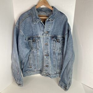 Vintage Levi’s Denim Jacket, XL, Blue, Button, USA, 70507-4890, Cowboy Grunge